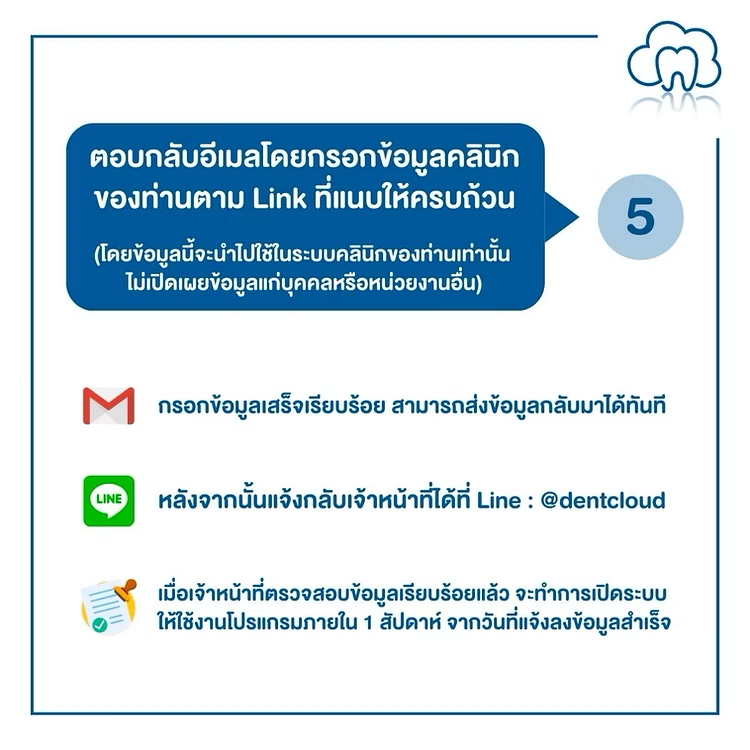 ขั้นตอนที่ 3: กรอกข้อมูลผ่าน Google Forms ให้ครบถ้วน